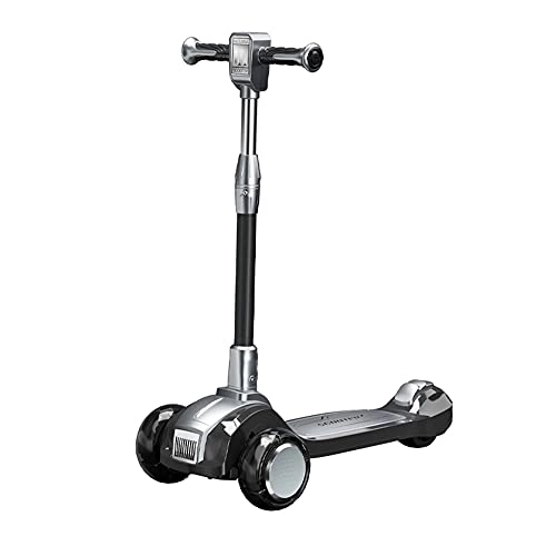 Scooter : Multi-purpose Children's Scooters and Toddlers' Three-Wheel Scooters are Adjustable in Height. They use Ultra-Wide PU LED Flashing Wheels to Learn to Ride Suitable for Children Aged 2-12. -B / A