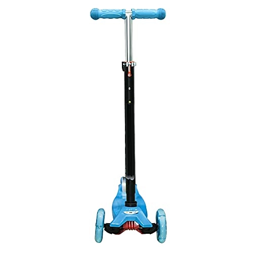 Scooter : Multi-purpose Suitable for Children's Scooters for Boys and Girls Aged 4-12. Foldable Adjustable in Height Equipped with PU Damping Wheels Environmentally Friendly Materials Thickened and Widened Peda