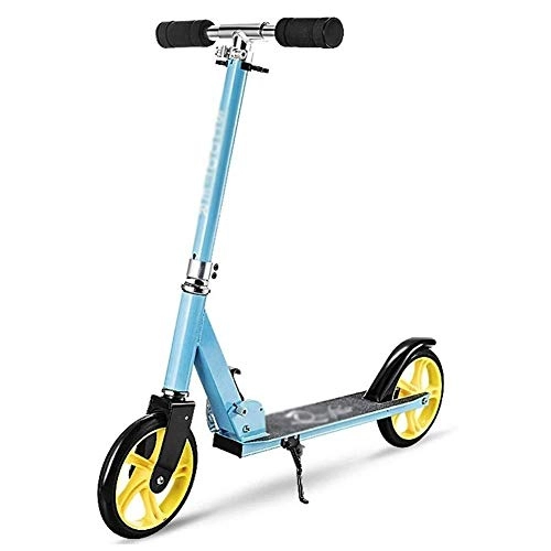 Scooter : Outdoor Riding Portable Scooter-Girl Woman Kick Scooter with Big Wheels, Foldable Height Adjustable Commuter Scooter, Gift for Girls and Boys - Supports 200 Lbs, (Color : Pink)