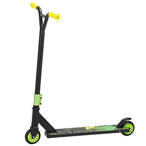 Scooter : papasbox Pro Stunt Scooter for Kids 8 Years and Up, Trick Scooters Beginner Freestyle Sports Kick Scooter w / Fixed Bar Scooter, Boys, Teens, Adults