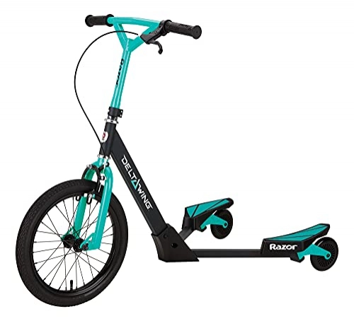 Scooter : Razor DeltaWing Scooter Black / Mint Green, One Size