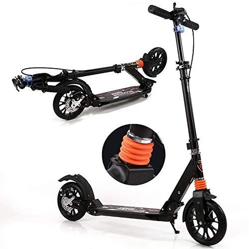 Scooter : Scooter for Adult Kids, 2 Wheel Foldable Portable Scooters for Adults Toddler