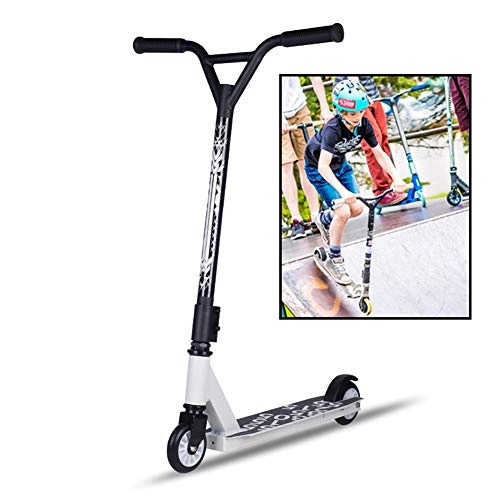 Scooter : Scooter Kick Athletic Adult City, black adult pre-teen Kick Non-Folding Design, Super smooth and easy to ride, 120kg Max Load