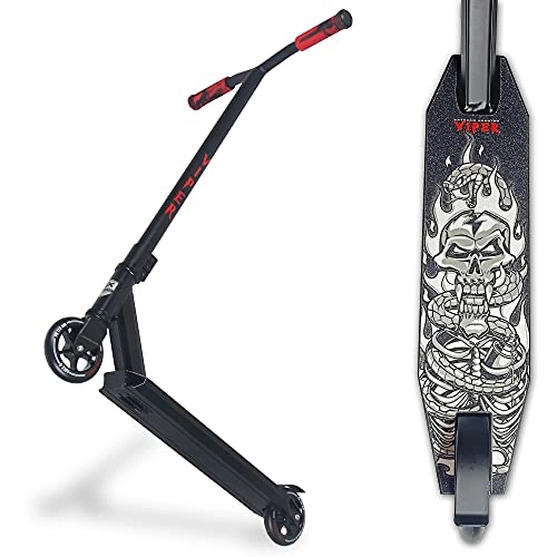Scooter : WeLLIFE Scooter Stunt Scooter Viper style Connection HIC System Wheels PU 110 Aluminium Rims Bearings ABEC 9 RS Handlebar Rotation 360° Reinforced Platform for Children Boys Adults