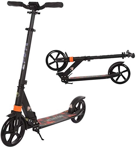 Scooter : XBSLJ Kick Scooter, Kids Scooter Adult Kick Scooter with Dual Suspension Supports with Disc Hand brake Foldable Commuter Scooter 150kg Unisex