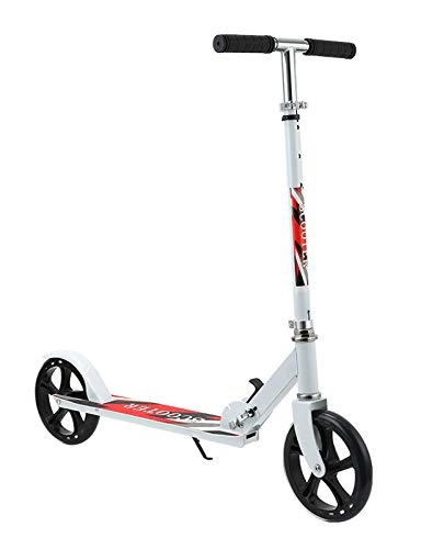Scooter : YF-Mirror Freestyle Scooter for Teenager – Pro Stunt Kick Scooter – 2 Wheel Scooter with Adjustable T-Bar Handlebar – Folding Adult Kick Scooter with Alloy Anti-Slip Deck