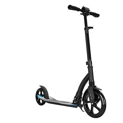 Scooter : ZXCSER Scooters, Foldable Kick Scooter 2 Wheel, Shock Absorption Mechanism, Large Wheels Great Scooters (Color : B)