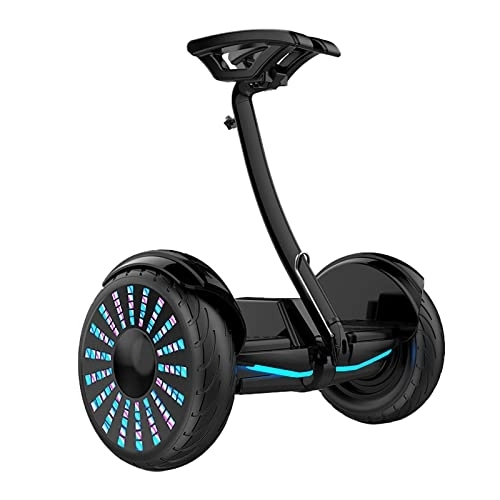 Self Balancing Segway : 10" Smart Self-Balancing Electric Scooter Hoverboard with LED Light, Balance Scooter with APP Bluetooth Management for Teens and Adults