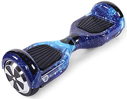 Self Balancing Segway : 2021 Hoverboards for kids 6.5 Inch Electric Scooter Board with Bluetooth Speaker - Amazing LED Lights for Kids, Teenagers and Adults (Blue Galaxy)