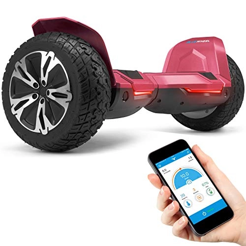 Self Balancing Segway : 8.5" Premium Electric Self Balancing Scooter Bluewheel HX510 - German Quality Brand; Kids Safety Mode & App – Bluetooth Speaker LED Light - Power Dual engine - Aluminium Case - Hoverboard for Adults