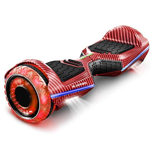 Self Balancing Segway : Bluewheel 6.5" Premium Hoverboard German Quality Brand| Infinity LED Tyres & App | Kids Safety Mode | Bluetooth Speakers | Self Balance Scooter with powerful dual motor | Gift for Kids