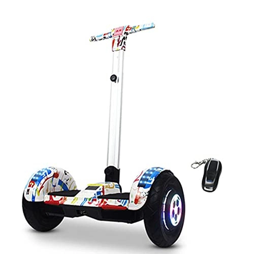 Self Balancing Segway : CDPC Skateboards Kick Scooters Self-Balancing Electric For Adults Teens Girls Beginners Boys Grip Tape For Boys Age 10-12 Plus 10 inch handheld 36v smart 350w,