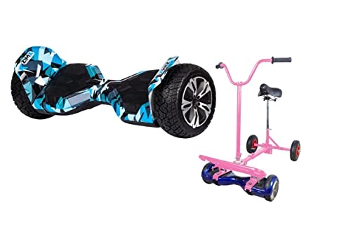 Self Balancing Segway : CRAZY BLUE - ZIMX G2 PRO OFF ROAD HOVERBOARD SWEGWAY SEGWAY + HOVERBIKE PINK
