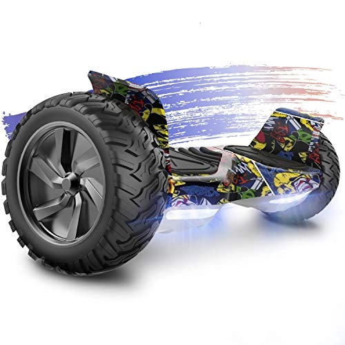 Self Balancing Segway : FUNDOT Hoverboards, Hoverboards All terrain, Self Balancing Scooter 8.5", Off-Road Hoverboards, Hoverboards with Bluetooth Speaker, LED lights, Powerful Motor, Gift for Children Adults