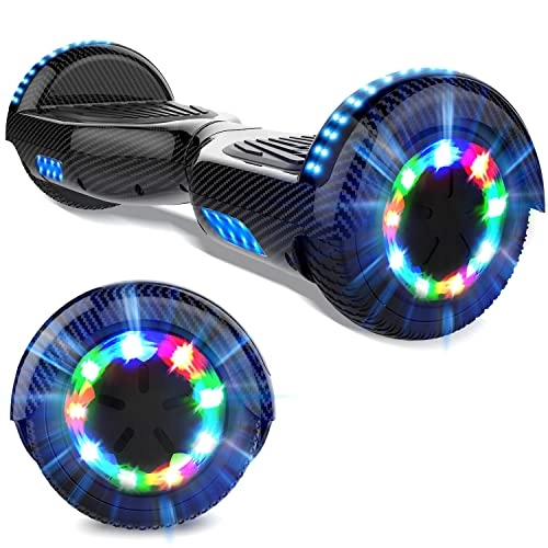 Self Balancing Segway : GeekMe Self-Balancing Electric Scooter 6.5 Inch, Hoverboards with Bluetooth Built-in Lamps LED Colorful Flashing Wheels, Hoverboards for kids