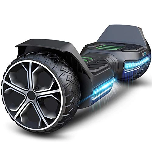 Self Balancing Segway : GYROOR Hoverboards for Kids, 6.5 inch 250W All Terrain Offroad Hoverboard, Self Balancing Hover Board with Bluetooth Speaker, APP Control, Glowing LED Lights, Non-slip Hover Boards, for Christmas Birthday