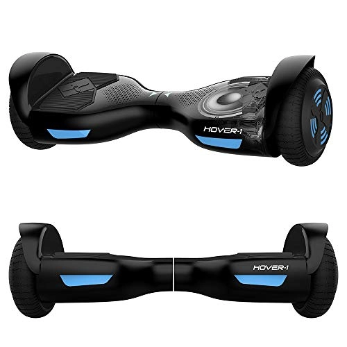 Self Balancing Segway : Hover-1 Unisex's Helix Hoverboard, Black, Bluetooth