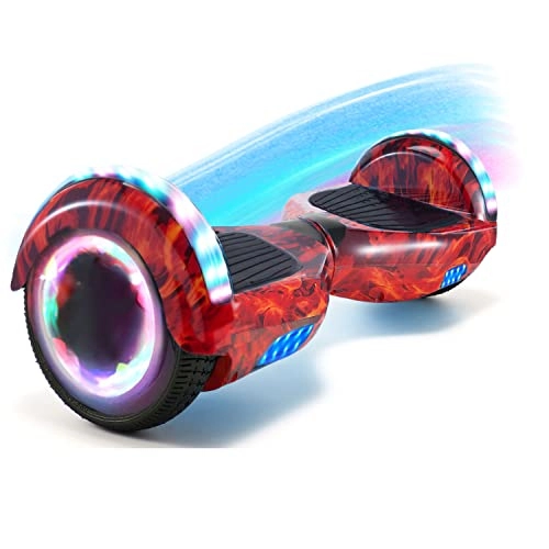Self Balancing Segway : HST Hoverboard 6.5'' Self Balancing Scooter Bluetooth Segway Electric Scooter Skateboard Wheels with LED Light for Kids and Adults