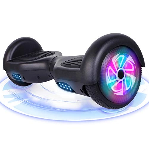 Self Balancing Segway : Huanhui hoverboard, 6.5" Self Balance Scooter with LED Lights Flashing Wheels Hoover Board, Gift for kids and adults