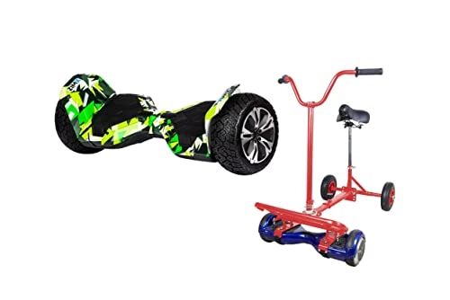 Self Balancing Segway : HYPER GREEN - ZIMX G2 PRO OFF ROAD HOVERBOARD SWEGWAY SEGWAY + HOVERBIKE RED