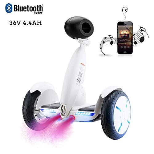 Self Balancing Segway : LUO Electric Scooter 10" Self Balancing Electric Scooter Hoverboard Added Negative Ion Flame Spray, with Bluetooth 700W Motor with Led Flash Wheels, Safe Gifts for Adults and Kids, 4.4Ah, 4.4Ah