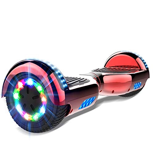 Self Balancing Segway : MARKBOARD 6.5 inch Hoverboards with Colorful Wheel LED lights, with 2 * 350W Powerful Motor, Colorful Bluetooth Hoverboard, birthday present
