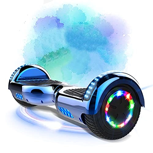 Self Balancing Segway : MARKBOARD Self Balancing Scooter 6.5" Skateboards Built in Bluetooth Speakers Electric Scooter Hoverboards with LED lights & 700W Motor Gift for kids