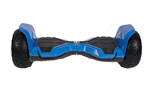 Self Balancing Segway : Motion 8.5" All Terrain G2 PRO Blue Bluetooth Hoverboard Segway - With Free Carry Case and Remote, along with built in Bluetooth speakers - Aluminium Chassis All Terrain Hoverboard Segway
