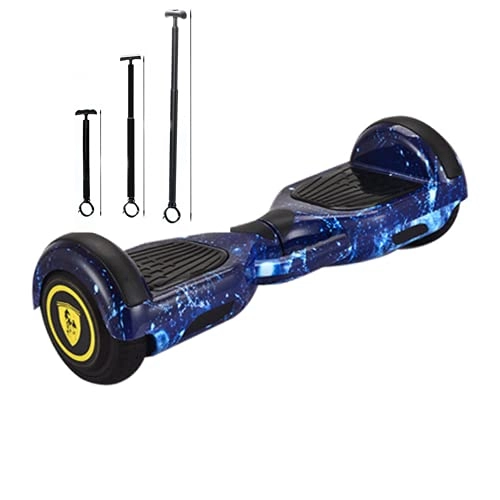 Self Balancing Segway : outdecker Hoverboard Kids, 6.5-inch Self Balancing Electric Scooter (Certified by Safety Standards), with Handles, Support Bluetooth Connection, starry blue