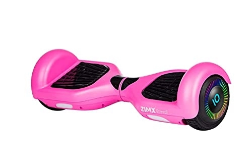 Self Balancing Segway : Pink - ZIMX HB2 6.5" Self Balancing Hoverboard with LED Wheels UL2272 Certified
