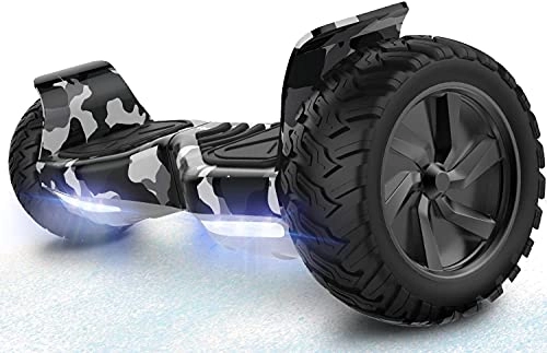 Self Balancing Segway : RCB HoverBoard 8.5 inch wheels all terrain Segway Built in Bluetooth LED With powerful engine Self Balancing Scooter Off-Road Electric Scooter