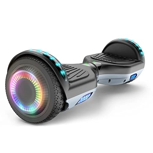 Self Balancing Segway : SISIGAD Hoverboard, with Bluetooth and Colorful Lights Self Balancing Scooter