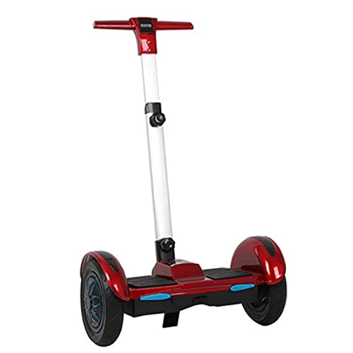 Self Balancing Segway : Skateboards Kick Scooters Self-Balancing Electric For Adults Teens Girls Beginners Boys Grip Tape For Boys Age 10-12 Plus Intelligent Somatosensory 10 Inches, Red