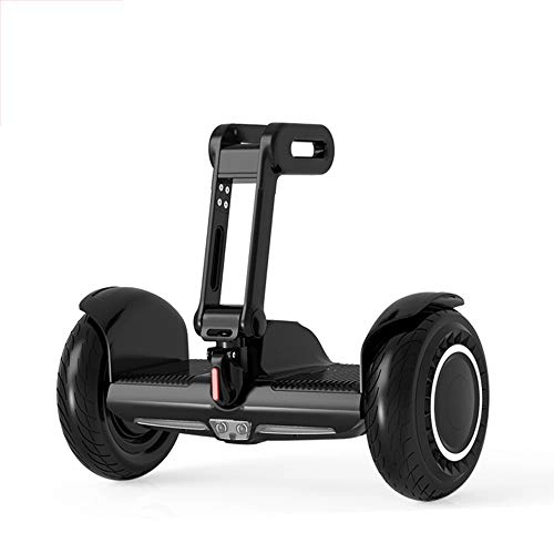 Self Balancing Segway : T-XYD Self Balancing Scooter Off Road Foot Control Automatic Smart Electric 10 Inch Balance Car Folding Body Induction Hoverboard with LED Bluetooth Speaker APP, Black