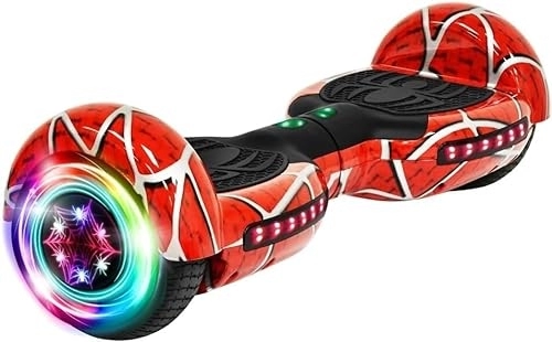 Self Balancing Segway : ZUMAHA Hoverboards Hoverboard, Built-in Bluetooth Speaker, 6.5" LED Wheels & Headlight Self Balancing Scooter (Color : A)