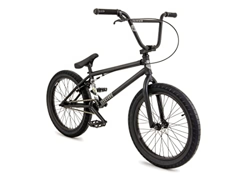 BMX : FLYBIKES Electron Vélo Complet Unisexe-Adulte, Noir, 20 Pulgadas