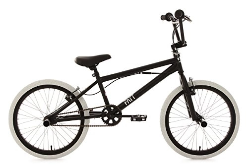 BMX : KS Cycling 603B BMX Freestyle Mixte Enfant, Noir, 20"