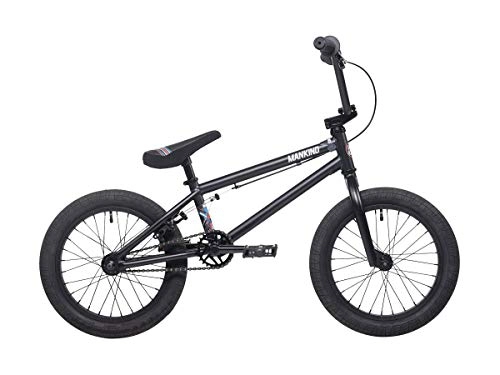 BMX : Mankind Bike Co. Planet 16 2020 Roue BMX Semi-Mat Noir 40, 6 cm