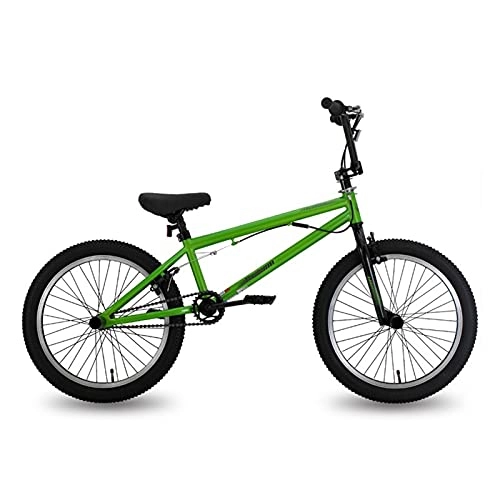 BMX : QILIYING Cruiser Bike 50, 8 cm BMX Freestyle Vélo en acier à double étrier de frein, vélo de spectacle, vélo acrobatique (couleur : HIFR2002gr, taille : 50, 8 cm)
