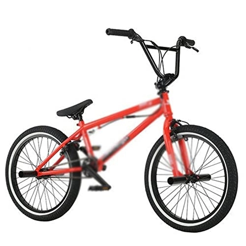 BMX : QYTEC zxc Vélo BMX pour hommes, roue de 20 pouces, cadre de 52 cm, vélo de performance de rue, vélo d'action de cascade, (couleur : 3)