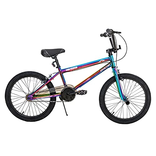 BMX : STITCH Gemsbok Freestyle BMX Vélo pour enfant de style jeune et débutant pour les riders avancés de 20 pouces avec cadre en acier, poignée à huile