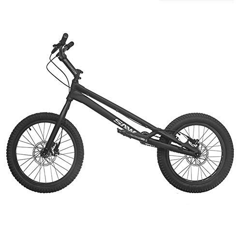 BMX : TX Biketrial Style Libre Épreuves De Vélo De Montagne Sport Extrême Freins À Disque 20 Pouces Sports De Plein Air, Black