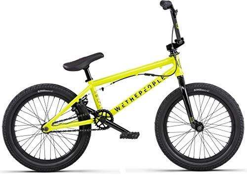 BMX : Wethepeople Curse 18" FS Gyro 2020 Velo BMX Freestyle (18" - Metallic Yellow)