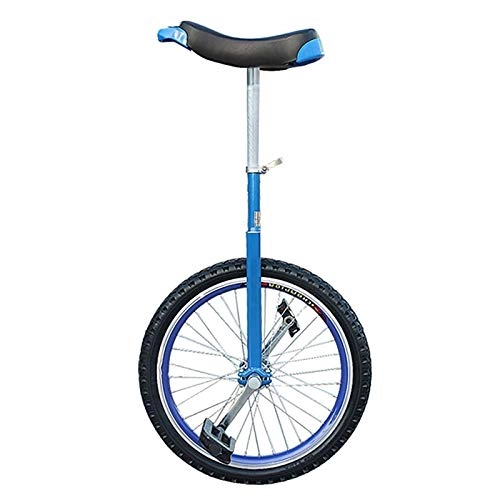 Monocycles : AHAI YU Compétition Monocycle Balance Stury Hunycles pour débutants / Adolescents, avec Roue d'étanche à la molette de pneus de butyle à vélo de Sport de Plein air Fitness Exercice Santé (Color : Blue)