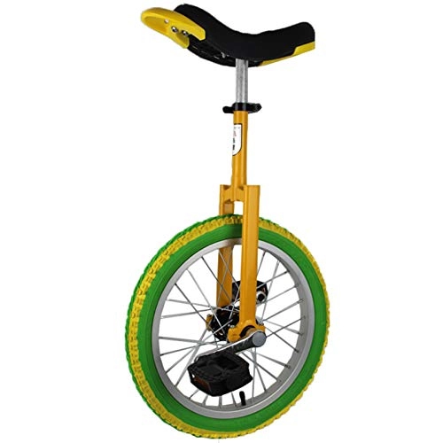 Monocycles : AHAI YU Monocycle pour Enfants Kids Monocycle avec Pneu à butole d'étanche, 56 / 18 Pouces Professionnels Balance de pédale Cyclin pour Hommes Adolescents Petits Adultes, Fun Group Racing