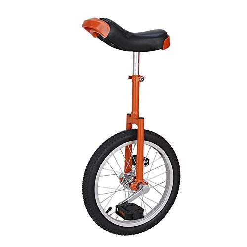 Monocycles : AHAI YU Vélo de Roue de pneus, Femelle / Homme Adolescent / Enfant monocycle en Plein air, siège Confortable et Roue dérapante, Facile à Utiliser (Color : Red, Size : 20")