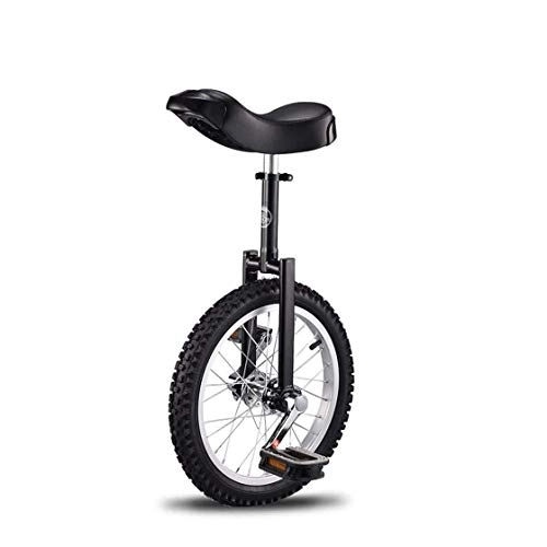 Monocycles : Caseyaria Simple Roue Acrobatique Équilibre Voiture Monocycle Vélo Enfant Adulte, Noir