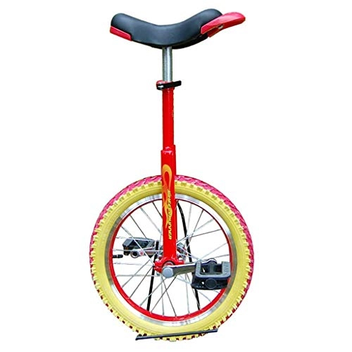 Monocycles : DFKDGL Monocycle Freestyle de 18 Pouces, vélo d'équilibre à Une Roue, adapté aux Enfants et aux Adultes, Hauteur réglable, monocycle d'anniversaire