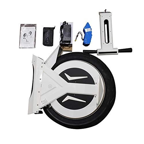 Monocycles : GJZhuan 17" électrique monocycle, Adulte E-Scooter, Scooter électrique avec Bluetooth Haut-Parleur, 60V / 500W Unisexe (Size : 90KM)