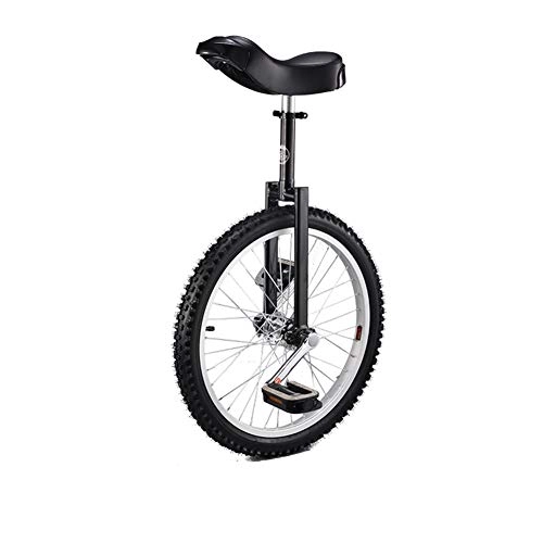 Monocycles : GLX Monocycles pour Adultes Débutants 20 Pouces Roues en Alliage avec Monocycle Rim, Noir